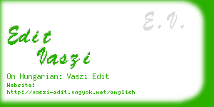 edit vaszi business card